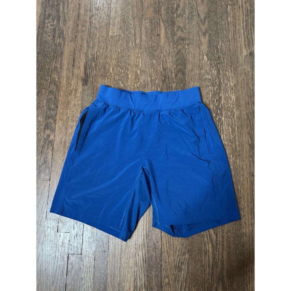 Lululemon Pace Breaker 7 Inch Linerless Shorts Mens Small Royal Blue